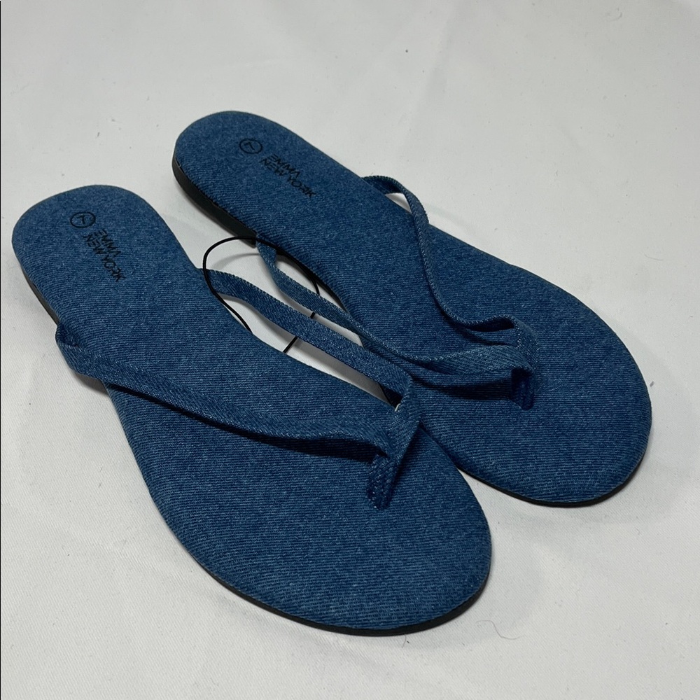 Stylish Denim Blue Sandals